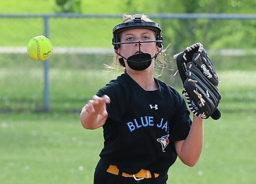 Molly Roberts and the under-11 Brandon Heat host Softball Manitoba's U11 provincials this weekend at Ashley Neufeld Softball Complex. (Perry Bergson/The Brandon Sun)
July 23, 2024