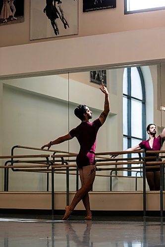 MIKAELA MACKENZIE / FREE PRESS

Royal Winnipeg Ballet dancer Stephan Azulay, who has recieved a promotion within the company, on Wednesday, July 17, 2024.

For Jen story.