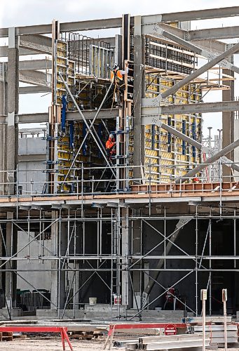 JOHN WOODS / FREE PRESS
Construction of the new North End Sewage Treatment facility continues in Winnipeg Monday, June 24, 2024. 

Reporter: joyanne