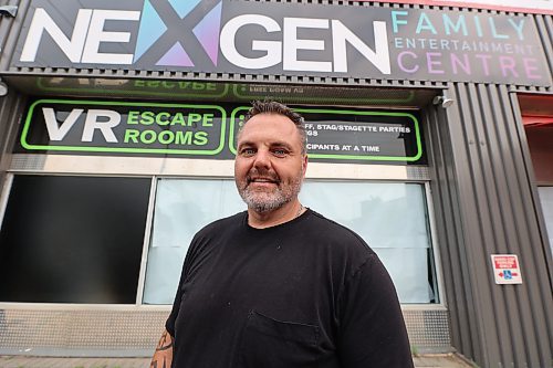 Nexgen Family Entertainment owner Darcy Willey. Photo Abiola Odutola/The Brandon Sun