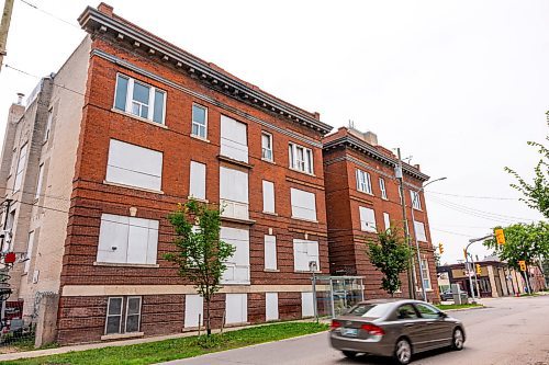 NIC ADAM / FREE PRESS
A longstanding South Osborne vacant building has new owners and will be developed into multi-unit residential housing. Fisher River Cree First Nation and the U of W Community Renewal Corporation have purchased the building to restore the historic building. The project is expected to start in Fall 2024 and be done a year. 
240722 - Monday, July 22, 2024.

Reporter: Matt