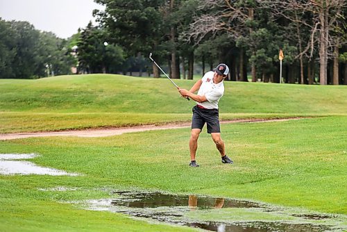 Ruth Bonneville / Free Press

sports - golf

Braxton Kuntz competes and ends up wining in the first round of the MANITOBA AMATEUR Golf Tournament at Rossmere Golf &amp; Country Club Monday.  

MANITOBA AMATEUR &#x2014; the province&#x2019;s biggest amateur golf tournament begins Monday morning at Rossmere Golf &amp; Country Club with the firsy of three rounds. 

Braxton Kuntz will be looking to make history by winning for a fourth straight year as he prepares to turn pro next spring. But there are several other talented contenders in the field as well. MCINTYRE. 
See story. By Mike McIntyre


July 22nd,  2024

