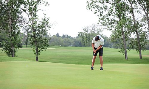 Ruth Bonneville / Free Press

sports - golf

Braxton Kuntz competes and ends up wining in the first round of the MANITOBA AMATEUR Golf Tournament at Rossmere Golf &amp; Country Club Monday.  

MANITOBA AMATEUR &#x2014; the province&#x2019;s biggest amateur golf tournament begins Monday morning at Rossmere Golf &amp; Country Club with the firsy of three rounds. 

Braxton Kuntz will be looking to make history by winning for a fourth straight year as he prepares to turn pro next spring. But there are several other talented contenders in the field as well. MCINTYRE. 
See story. By Mike McIntyre


July 22nd,  2024

