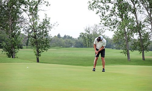 Ruth Bonneville / Free Press

sports - golf

Braxton Kuntz competes and ends up wining in the first round of the MANITOBA AMATEUR Golf Tournament at Rossmere Golf &amp; Country Club Monday.  

MANITOBA AMATEUR &#x2014; the province&#x2019;s biggest amateur golf tournament begins Monday morning at Rossmere Golf &amp; Country Club with the firsy of three rounds. 

Braxton Kuntz will be looking to make history by winning for a fourth straight year as he prepares to turn pro next spring. But there are several other talented contenders in the field as well. MCINTYRE. 
See story. By Mike McIntyre


July 22nd,  2024

