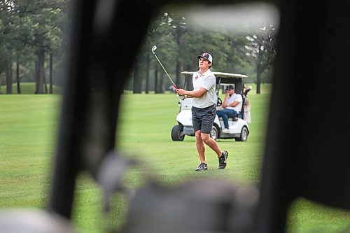 Ruth Bonneville / Free Press

sports - golf

Braxton Kuntz competes and ends up wining in the first round of the MANITOBA AMATEUR Golf Tournament at Rossmere Golf &amp; Country Club Monday.  

MANITOBA AMATEUR &#x2014; the province&#x2019;s biggest amateur golf tournament begins Monday morning at Rossmere Golf &amp; Country Club with the firsy of three rounds. 

Braxton Kuntz will be looking to make history by winning for a fourth straight year as he prepares to turn pro next spring. But there are several other talented contenders in the field as well. MCINTYRE. 
See story. By Mike McIntyre


July 22nd,  2024

