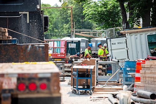 MIKAELA MACKENZIE / FREE PRESS

A Bockstael Construction site at 308 Colony on Friday, July 19, 2024. 

For &#x2014; story.