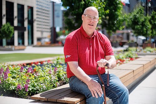 MIKE DEAL / FREE PRESS
David Kron, the chair of the Children's Coalition and Executive Director at Cerebral Palsy Association of Manitoba.
240614 - Friday, June 14, 2024.