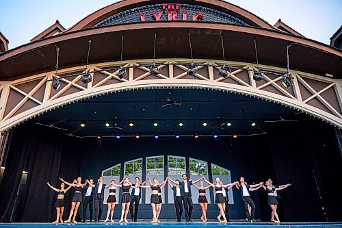 NIC ADAM / FREE PRESS
Members of the RWB perform Snarky Puppy, choreographed by Stephan Azulay, at Assiniboine Park&#x2019;s Lyric Theatre Tuesday evening. Ballet in the park is happening from July 24 to 26, starting at 7:30pm, and is free and open to the public.
240723 - Tuesday, July 23, 2024.

Reporter: