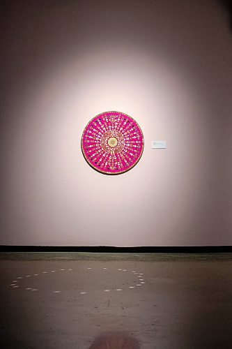 MIKAELA MACKENZIE / FREE PRESS

Warm Heart Wheel: My Medicine Series at the Lita Fontaine: Winyan exhibition at WAG-Qaumajuq on Thursday, July 4, 2024. 

For Jen story.

