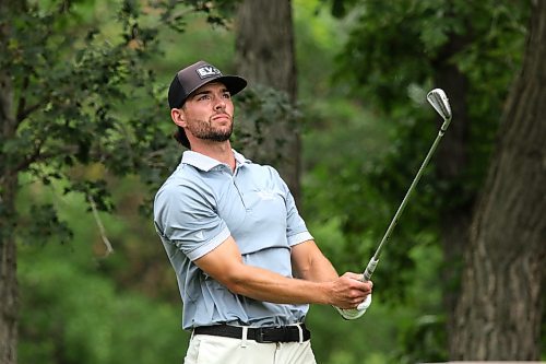 Brandon's Drew Jones finished solo second in the Golf Manitoba men's amateur at Rossmere Country Club on Wednesday. (Photos by Thomas Friesen/The Brandon Sun)