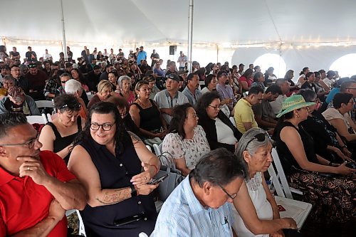 24072024
Attendees take part in the Assembly of Manitoba Chiefs 36th Annual General Assembly on Waywayseecappo First Nation Lands bordering Highway 10 just north of Brandon on Wednesday. (Tim Smith/The Brandon Sun)