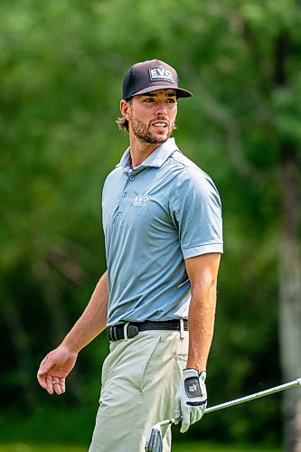 NIC ADAM / FREE PRESS
Drew Jones, of Shilo Country Club, plays in the final round of the Manitoba men's amateur championship at Rossmere Golf &amp; Country Club Wednesday.
240724 - Wednesday, July 24, 2024.

Reporter: Mike McIntyre