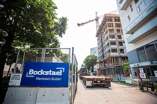 MIKAELA MACKENZIE / FREE PRESS

A Bockstael Construction site at 308 Colony on Friday, July 19, 2024. 

For &#x2014; story.