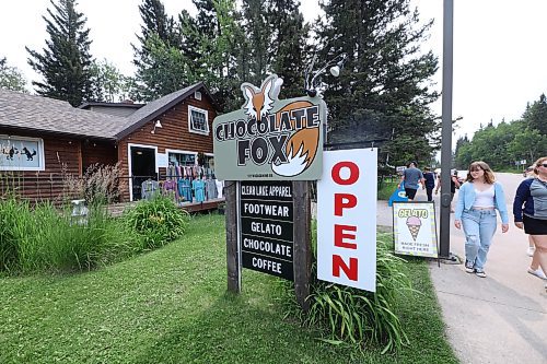 The Chocolate Fox in Wasagaming first opened in June of 2008. Current owners Kathleen and Gerhard Murray continue to sell Manitoban and Canadian products, including their popular in-house made gelati. (Matt Goerzen/The Brandon Sun)