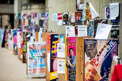 MIKAELA MACKENZIE / FREE PRESS

Posters outside of the RMTC during Fringe Festival on Friday, July 26, 2024. 

For &#x460;story.