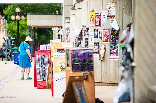 MIKAELA MACKENZIE / FREE PRESS

Posters outside of the RMTC during Fringe Festival on Friday, July 26, 2024. 

For &#x460;story.