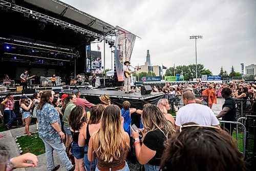 Mike Sudoma/Free Press
Jade Eagleson plays the Country Rising Music Festival at Blue Cross Park Friday afternoon
July 26, 2024
