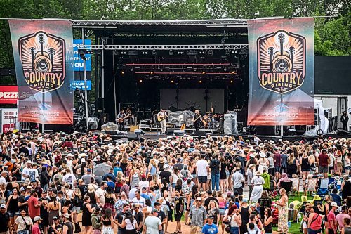 Mike Sudoma/Free Press
Jade Eagleson plays the Country Rising Music Festival at Blue Cross Park Friday afternoon
July 26, 2024
