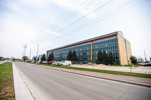 MIKAELA MACKENZIE / FREE PRESS

The Manitoba Hydro building at 820 Taylor Avenue purchased by Norway House late last year, which will host a medical centre, conference space and other amenities for people from the First Nation coming to Winnipeg, on Monday, July 29, 2024. 

For Malak story.