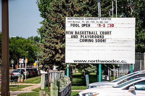 MIKAELA MACKENZIE / FREE PRESS

	
Northwood Community Centre, where a new basketball court and playground are being built, on Wednesday, July 31, 2024. 

For Jura story.