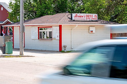 NIC ADAM / FREE PRESS
Brian's Drive-Inn, which has been operating in some capacity along Lorette's main drag since the early '60s, pictured Wednesday.
240731 - Wednesday, July 31, 2024.

Reporter: Dave
