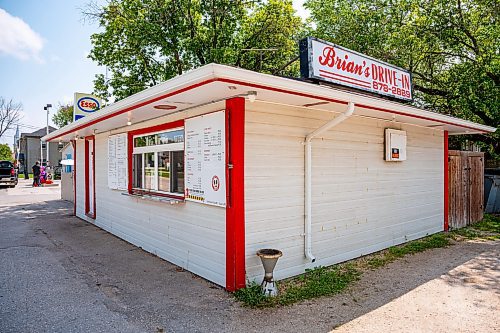 NIC ADAM / FREE PRESS
Brian's Drive-Inn, which has been operating in some capacity along Lorette's main drag since the early '60s, pictured Wednesday.
240731 - Wednesday, July 31, 2024.

Reporter: Dave
