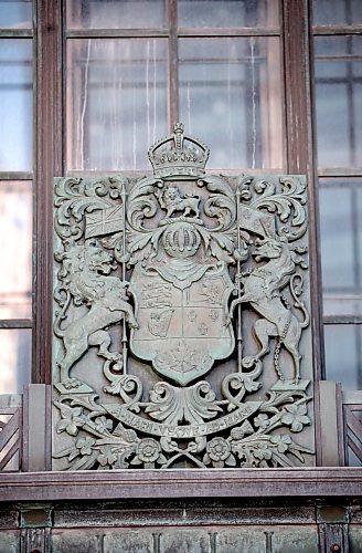 Ruth Bonneville / Free Press

ENT -  269 Main. 

Federal Building, aka Dominion Public Building, aka Victory Building, at 269 Main. 

Architecture type photos of elaborate building built in the 1930's. 

Outside photos.  entranceway, closeups of the bison heads, elevator doors and full exteriors.

For Alison's architecture series.

Aug 1st,  2024

