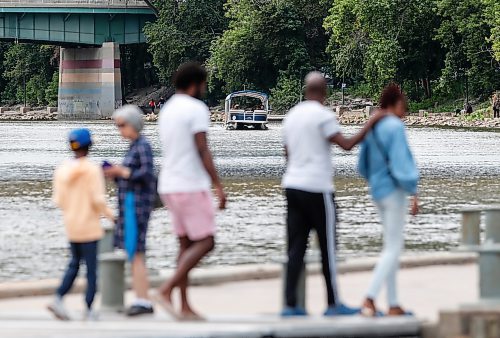 JOHN WOODS / FREE PRESS
Winnipeg&#x2019;s new water taxi service at the Forks  Sunday, August 4, 2024. 

Reporter: ?