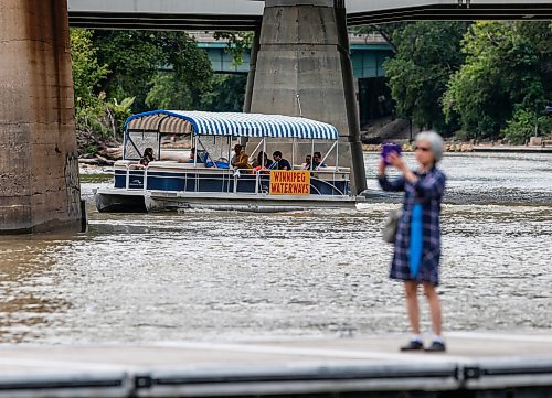 JOHN WOODS / FREE PRESS
Winnipeg&#x2019;s new water taxi service at the Forks  Sunday, August 4, 2024. 

Reporter: ?