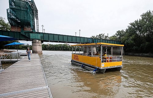 JOHN WOODS / FREE PRESS
Winnipeg&#x2019;s new water taxi service at the Forks  Sunday, August 4, 2024. 

Reporter: ?