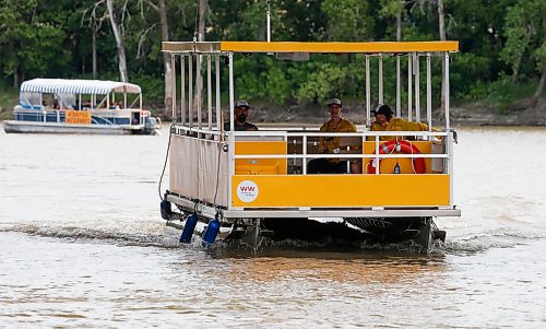 JOHN WOODS / FREE PRESS
Winnipeg&#x2019;s new water taxi service at the Forks  Sunday, August 4, 2024. 

Reporter: ?