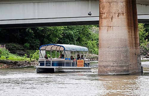 JOHN WOODS / FREE PRESS
Winnipeg&#x2019;s new water taxi service at the Forks  Sunday, August 4, 2024. 

Reporter: ?