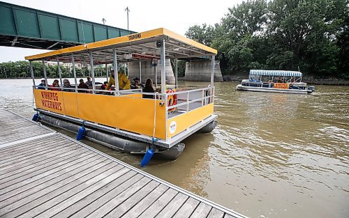 JOHN WOODS / FREE PRESS
Winnipeg&#x2019;s new water taxi service at the Forks  Sunday, August 4, 2024. 

Reporter: ?