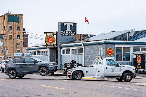 NIC ADAM / FREE PRESS
Tartan Towing&#x2019;s building and lot pictured Tuesday afternoon. The Winnipeg Police Service has awarded its towing contract to Tartan Towing, even though the City of Winnipeg is currently suing the company. Bison Towing officials said they are also disappointed and question the decision, which &#x201c;doesn&#x2019;t make sense,&#x201d; while Dr. Hook&#x2019;s owner called the decision a surprise due to the legal issues. Tartan declined comment. 
240806 - Tuesday, August 06, 2024.

Reporter: Joyanne