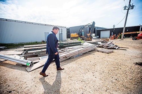 MIKAELA MACKENZIE / FREE PRESS

	
Sapphire Springs COO Doug Hotson shows the under-construction new arctic char fish farm in the RM of Rockwood on Tuesday, Aug. 6, 2024. 

For Martin Cash story.