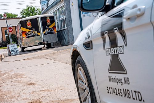 NIC ADAM / FREE PRESS
Tartan Towing&#x2019;s building and lot pictured Tuesday afternoon. The Winnipeg Police Service has awarded its towing contract to Tartan Towing, even though the City of Winnipeg is currently suing the company. Bison Towing officials said they are also disappointed and question the decision, which &#x201c;doesn&#x2019;t make sense,&#x201d; while Dr. Hook&#x2019;s owner called the decision a surprise due to the legal issues. Tartan declined comment. 
240806 - Tuesday, August 06, 2024.

Reporter: Joyanne