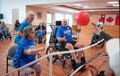 Ruth Bonneville / Free Press

Standup - Interfacility Olympics

Photo of Dorreen Kapitz and Russell McGill, both residenst of The Saul and Claribel Simkin Centre, as they plays balloon volleyball against Misericordia Place  Tuesday. 

The Saul and Claribel Simkin Centre (blue team &amp; Misericordia Place (red shirts) take part in, Go for Gold, in the First Interfacility Olympics at The Saul and Claribel Simkin Centre Tuesday.   

The Saul and Claribel Simkin Centre partnered with the Misericordia Place to host the inaugural Interfacility two-day event which included opening ceremonies and a host of events including Balloon Net Volleyball, Axe Throwing, Shuffleboard to name a few, for camaraderie, showcase residents&#x560;talents and create unforgettable memories for all participants in both personal care homes.  

The Closing Ceremonies will take place on Thursday, August 8, 2024, at 2 p.m with the announcement of winners and medal presentations with special guests.


Aug 6th,  2024

