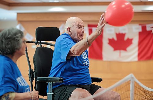 Ruth Bonneville / Free Press

Standup - Interfacility Olympics

Photo of Russell McGill, a resident of The Saul and Claribel Simkin Centre, as he plays balloon volleyball with members from his centre Tuesday. 

The Saul and Claribel Simkin Centre (blue team &amp; Misericordia Place (red shirts) take part in, Go for Gold, in the First Interfacility Olympics at The Saul and Claribel Simkin Centre Tuesday.   

The Saul and Claribel Simkin Centre partnered with the Misericordia Place to host the inaugural Interfacility two-day event which included opening ceremonies and a host of events including Balloon Net Volleyball, Axe Throwing, Shuffleboard to name a few, for camaraderie, showcase residents&#x560;talents and create unforgettable memories for all participants in both personal care homes.  

The Closing Ceremonies will take place on Thursday, August 8, 2024, at 2 p.m with the announcement of winners and medal presentations with special guests.


Aug 6th,  2024

