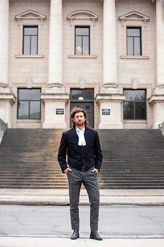 MIKAELA MACKENZIE / FREE PRESS

	
Lawyer Ethan Pollock at the law courts in Winnipeg on Wednesday, Aug. 7, 2024. Months-long waits for psychiatric assessments continue to exacerbate criminal court backlogs and impact access to justice for vulnerable people in the system. 

For Malak story.