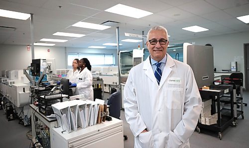 Ruth Bonneville / Free Press

BIZ - Dynacare

Business photo of  Vito Ciciretto, CEO of Dynacare at the Winnipeg facility.

Vito Ciciretto, Toronto-based CEO of Dynacare. While that company's presence in Manitoba is sometimes controversial &#x2013; because of its near monopoly &#x2013; Manitoba is a very important market for this company. 

Martin Cash  | Business Reporter/ Columnist

Aug 9th, 2024
