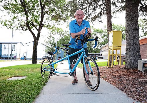 Ruth Bonneville / Free Press

Volunteers

Photo of Arvid Loewen with his tandem bike near his home in Wpg.  Submitted secondary photos of him during the ride have been provided to photo desk.  

Subject: Arvid Loewen  is an ultramarathon cyclist and philanthropist who has raised $12 million for Mully Children's Family, a street mission in Kenya. In July, Loewen undertook his 20th &#x420;and final &#x420;ride in support of MCF. He did it on the modified tandem bike that he used for his very first ride in 2005.. 

Aaron's column

Aug 8th, 2024
