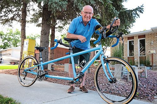 Ruth Bonneville / Free Press

Volunteers

Photo of Arvid Loewen with his tandem bike near his home in Wpg.  Submitted secondary photos of him during the ride have been provided to photo desk.  

Subject: Arvid Loewen  is an ultramarathon cyclist and philanthropist who has raised $12 million for Mully Children's Family, a street mission in Kenya. In July, Loewen undertook his 20th &#x2013; and final &#x2013; ride in support of MCF. He did it on the modified tandem bike that he used for his very first ride in 2005.. 

Aaron's column

Aug 8th, 2024
