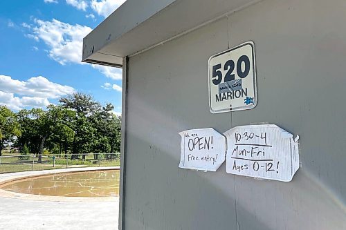 Ruth Bonneville / Free Press

Local - WADING POOLS

Photo  of  a sign on the side of the Happyland wading pool office showing the short operating hours just a few days before it closes in the middle of August.  

WADING POOLS: The city has announced that it will be closing 30 of its wading pools for the season by Aug. 16. Community advocates say this move hurts low-income families who don't have many options to stay cool for the summer. They also say it shows where the city has its priorities, with more spending going to other facilities. 

This comes after the Happyland pool was closed, despite community members raising more than $80,000 to keep it open. The city pins the early closures on staffing struggles and a drop in demand at the end of summer. 


Reporter : Matt 

Aug 9th, 2024
