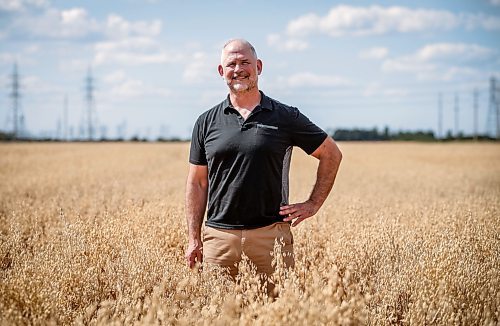 JOHN WOODS / FREE PRESS
Greg Stewart, founder and CEO of Geco Strategic Weed Management is photographed as he inspects a field just outside Winnipeg Monday, August 12, 2024. The Vancouver based company uses data and artificial intelligence to predict weeds in farmers fields, allowing for more targeted weed management.

Reporter: gabby