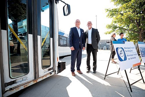 Ruth Bonneville / Free Press

Local - transit on Demand

Mayor Scott Gillingham and Greg Ewankiw, Director of Winnipeg Transit announce that Winnipeg Transit On-Request is moving to a brand-new app and expanding its service into northwest Winnipeg at press conference Tuesday. 
 


Aug 13th, 2024
