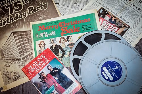 JOHN WOODS / WINNIPEG FREE PRESS
Some of the old Eatons paraphernalia photographed in Corey Quintaine&#x2019;s home in Winnipeg Tuesday, August 13, 2024.

Re: ?