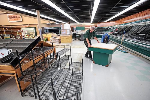 Ruth Bonneville / Free Press

Standup - Family Foods closes 

After 20 years in business the owner of Dakota Family Foods closes its doors Tuesday.  Customers seem to linger as they hunt for last minute deals even though many shelves lay empty with some shelving units with sticker prices on them to be sold as well.

Longtime employee Jeff Parker, moves  shelving and cleans up water from ice and pop machines after they get taken away.   He says he feels sad that such a great place to work is really closing 

 Aug 13th, 2024
