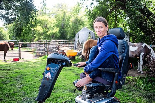 MIKAELA MACKENZIE / FREE PRESS

	
Alyssa Selman on her property near Graysville on Tuesday, Aug. 13, 2024.

For Mike McIntyre story.