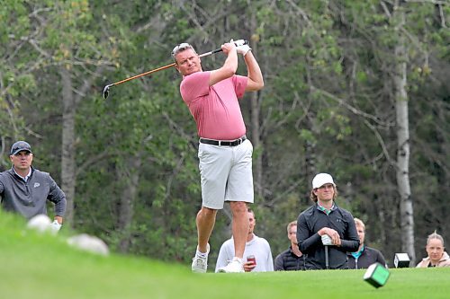 Two-time Tamarack champ Jarod Crane opted to play the men's scramble this year. (Thomas Friesen/The Brandon Sun)