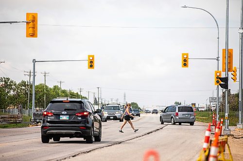 MIKAELA MACKENZIE / WINNIPEG FREE PRESS
	
New traffic signals at Brady Road and McGillivray Boulevard on Friday, Aug. 16, 2024. 

Winnipeg Free Press 2024